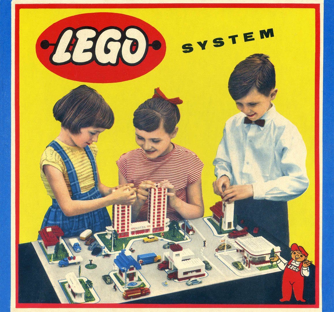 Kristendom overskud Tradition Hvad var det første sæt produceret af LEGO Group?
